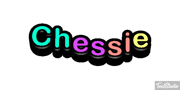Chessie Текстовый эффект