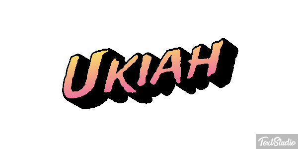 Ukiah Efekt tekstowy