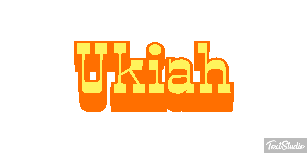 Ukiah Efekt tekstowy