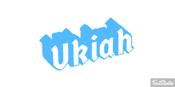 Ukiah Efekt tekstowy