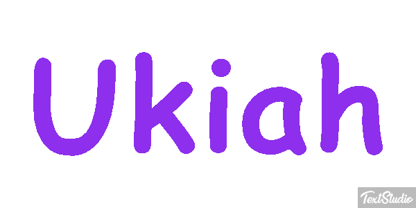 Ukiah Efekt tekstowy