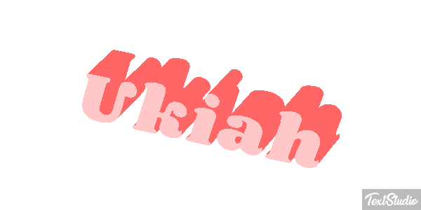 Ukiah Efekt tekstowy