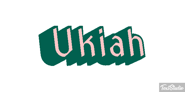 Ukiah Efekt tekstowy