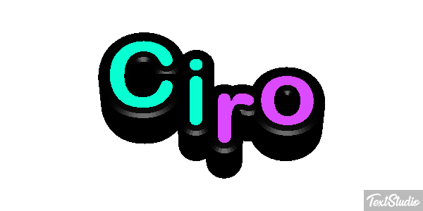Cirò Effetto testo
