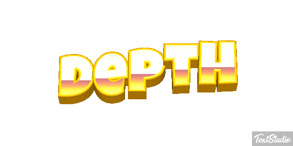 Depth Effetto testo