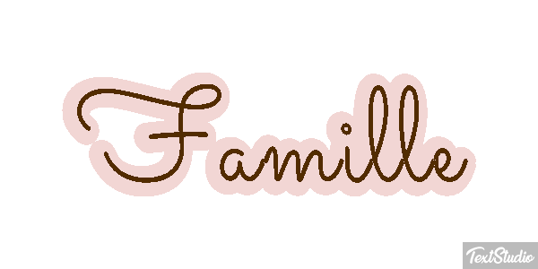 Famille Effet de texte