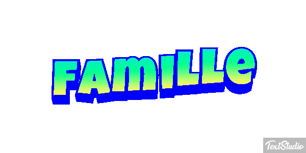 Famille Effet de texte