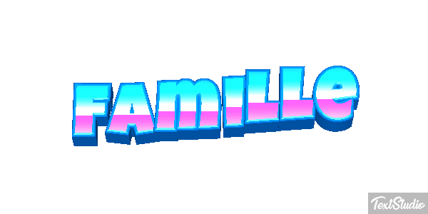Famille Effet de texte