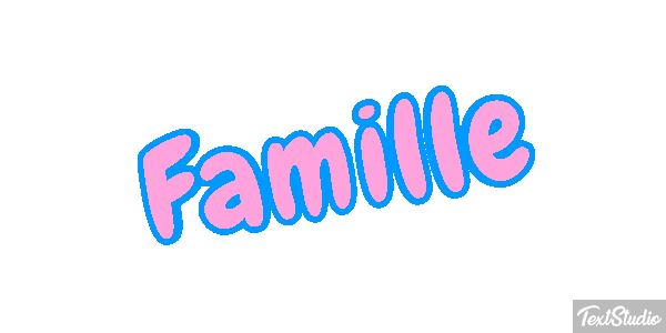 Famille Effet de texte
