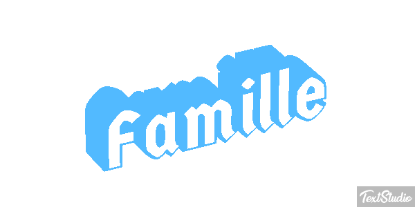 Famille Effet de texte