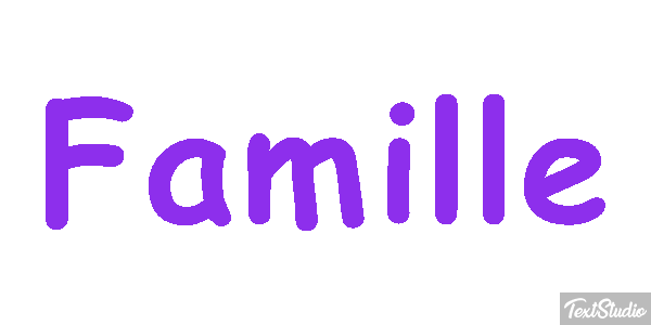 Famille Effet de texte