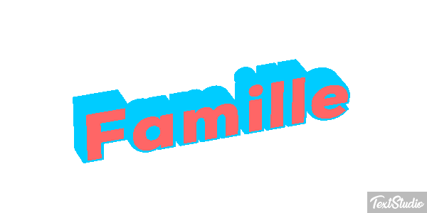 Famille Effet de texte