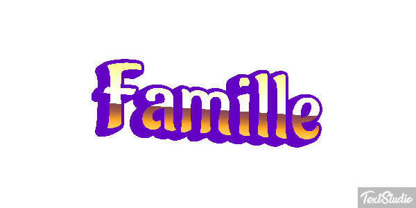 Famille Effet de texte