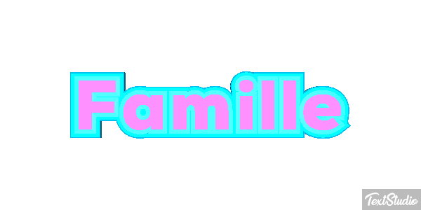 Famille Effet de texte