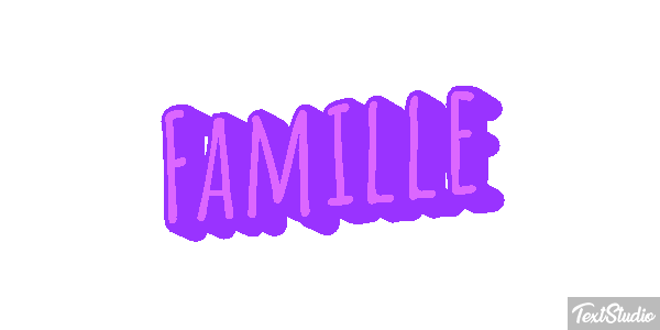 Famille Effet de texte