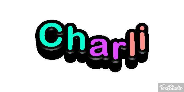 Charli Effetto testo