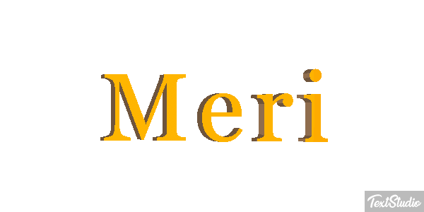 Meri Efekt tekstowy