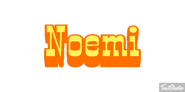 Noemi Texteffekt