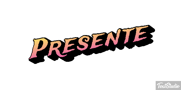 Presente Efeito do texto