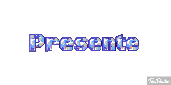 Presente Efeito do texto