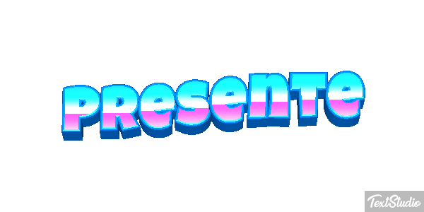 Presente Efeito do texto