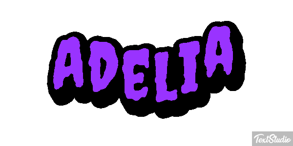 Adelia Text effect
