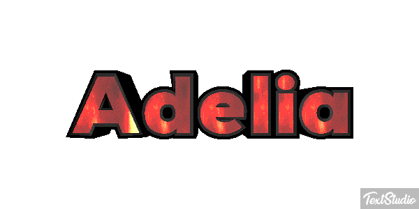 Adelia Text effect