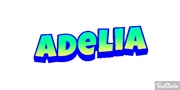 Adelia Text effect