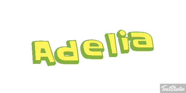 Adelia Text effect