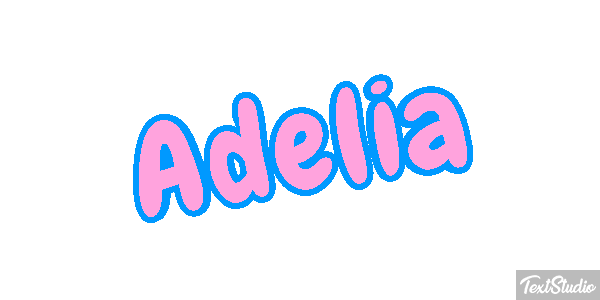 Adelia Text effect
