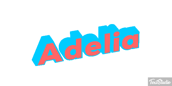 Adelia Text effect