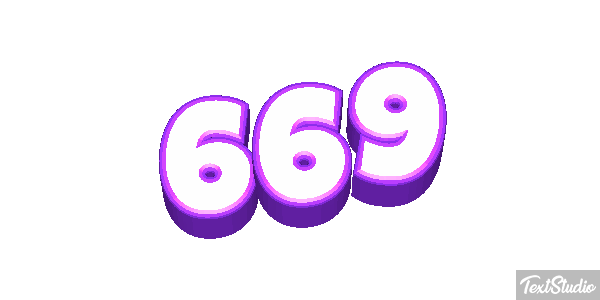 669 Efecto de texto