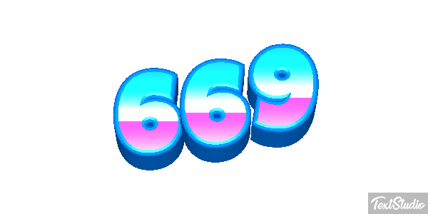 669 Efecto de texto