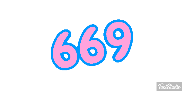 669 Efecto de texto