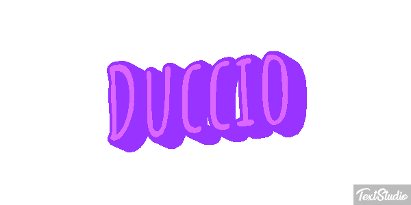 Duccio Effetto testo