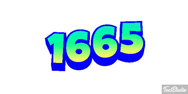 1665 Text effect