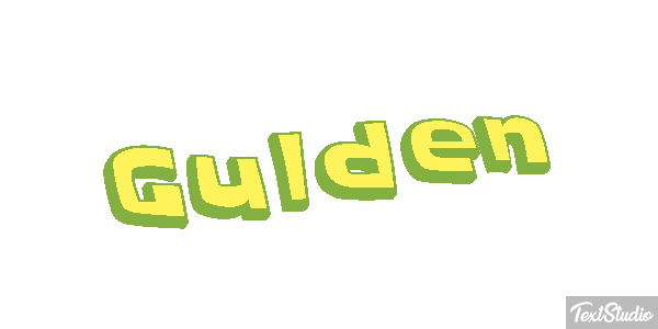 Gulden テキスト効果