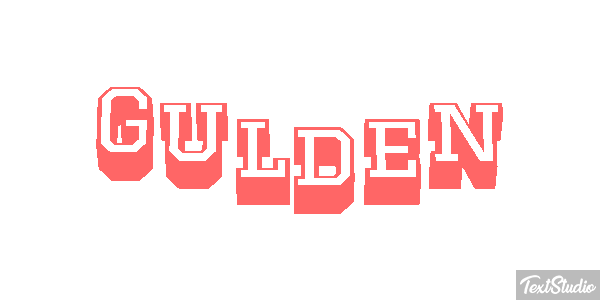 Gulden テキスト効果