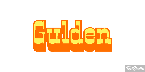 Gulden テキスト効果