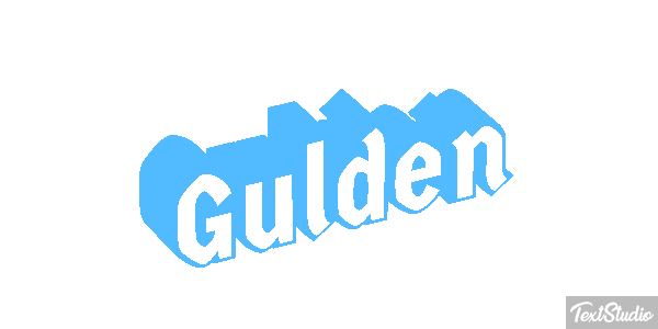 Gulden テキスト効果