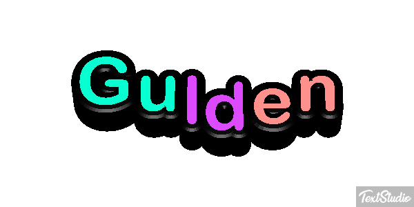 Gulden テキスト効果