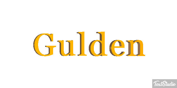 Gulden テキスト効果