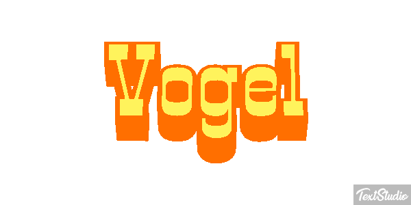 Vogel Effet de texte