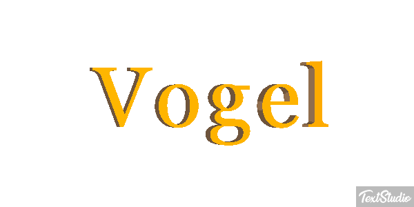Vogel Effet de texte