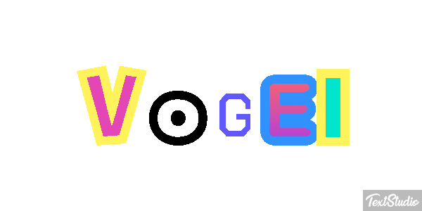 Vogel Effet de texte