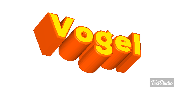 Vogel Effet de texte