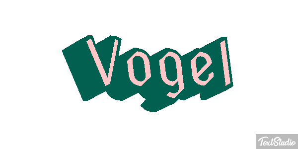 Vogel Effet de texte