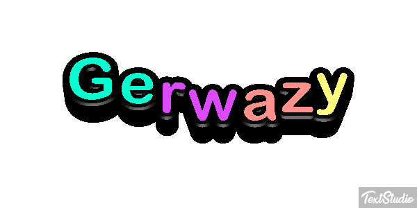Gerwazy Effetto testo