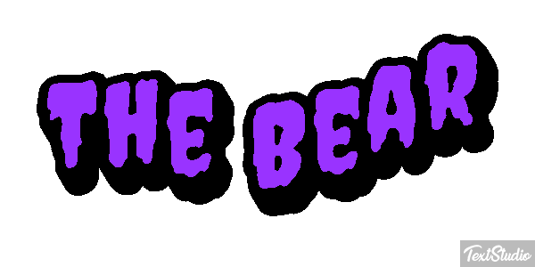 The Bear Effetto testo