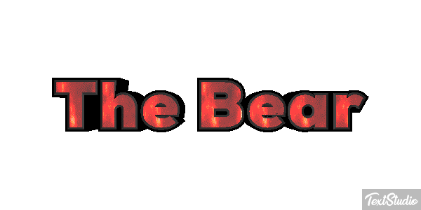 The Bear Effetto testo